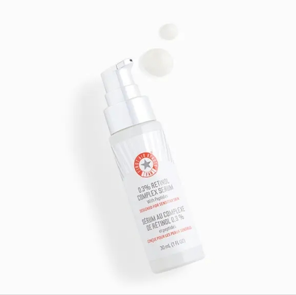 🆕 First Aid Beauty 0.3% Retinol Complex Serum with Peptides